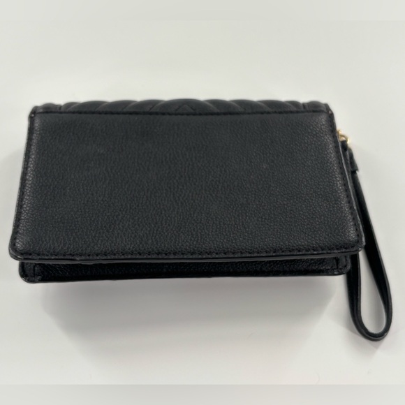 Victoria's Secret Black V-Quilt Tech Wristlet Wallet - Picture 10 of 10